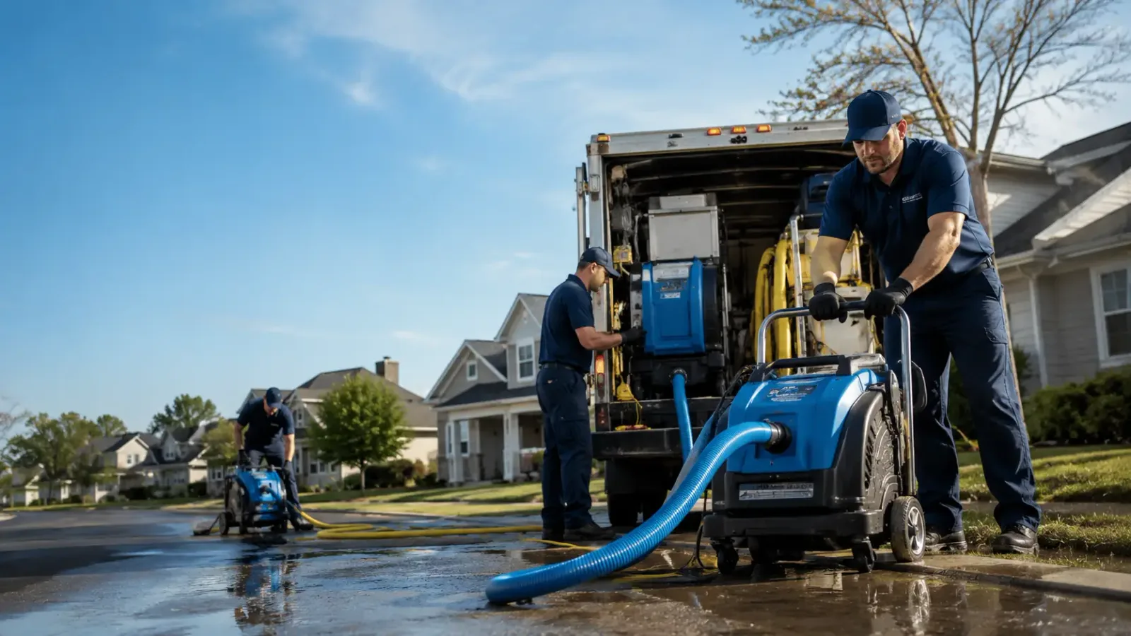 Flood Damage Cleanup in Anawalt, WV